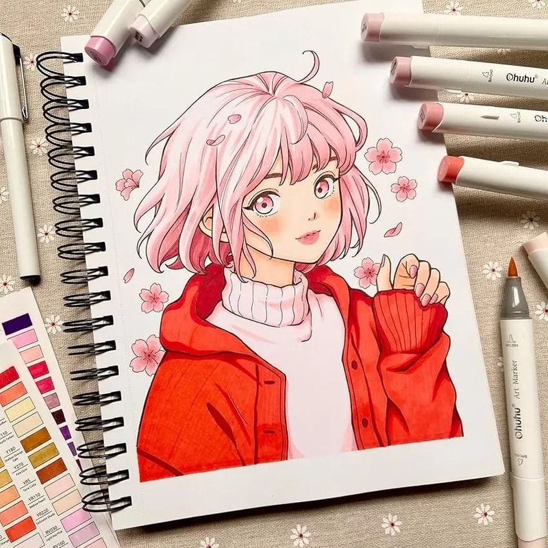 Ohuhu Honolulu 320Color Master Marker Set Refillable Alcohol Art Markers 1