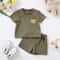 2024 Summer Bear Suite Toddler Boys Girls Breathable 2Piece Set 1