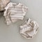 Summer Striped Infant Tee Bloomer Set 2Piece Toddler Comfort Suit 0
