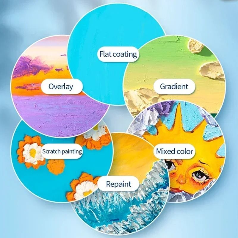 Super Soft Professional Oil Pastel Set Vibrant Artist Grade Blending Layering 3