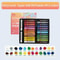 Super Soft Professional Oil Pastel Set Vibrant Artist Grade Blending Layering 8