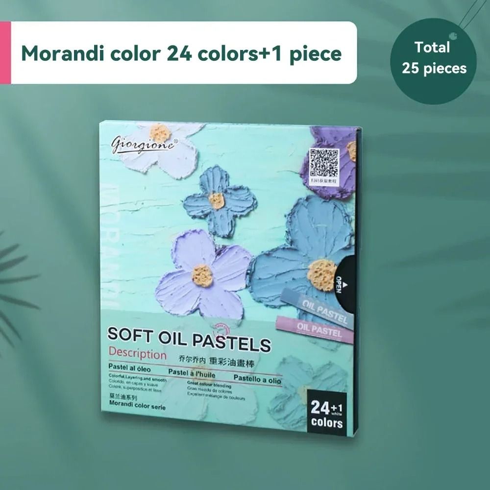 Professional Soft Oil Pastel Set 12253850 Vibrant Tones For Artists Students 10
