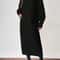 Slouchy Knit Turtleneck Long Sweater Dress Autumn Winter Loose Ankle Length Party Dress 6