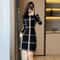 Slim Fit Knitted Sweater Dress Elegant Autumn Winter Bottoming Skirt For Women 6