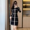 Slim Fit Knitted Sweater Dress Elegant Autumn Winter Bottoming Skirt For Women 6