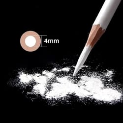 3pcs professional white charcoal pencils sketch highlight drawing shading blending art supplies