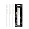 3PCS Professional White Charcoal Pencils Sketch Highlight Drawing Shading Blending Art Supplies 3