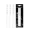 3PCS Professional White Charcoal Pencils Sketch Highlight Drawing Shading Blending Art Supplies 6