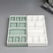 Ceramic Square Multi Grid Watercolor Palette Jingdezhen Firing Portable Art Tray 0