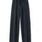 100 Merino Wool Wide Leg Pants Autumn Winter Lace Up Mid Seam Cashmere Trousers Knitted Bottoms 4