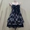 2025 Japanese Vintage Style Black Lace Strap Dress Korean Fashion Summer Sweet Patchwork One Piece 0