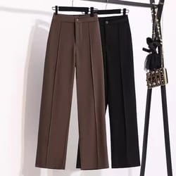 fashion office wear high waist formal suit trousers elegant workwear dress pants