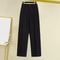 Fashion Office Wear High Waist Formal Suit Trousers Elegant Workwear Dress Pants 3