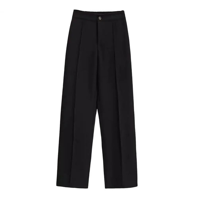 Fashion Office Wear High Waist Formal Suit Trousers Elegant Workwear Dress Pants 7
