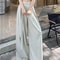 Botvotee Elegant Office Suit Pants High Waisted Wide Leg Baggy Blazer Trousers With Sashes 1