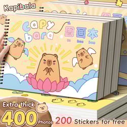 kawaii capybara picture book a4 thickened blank sketch art drawing supplies for students