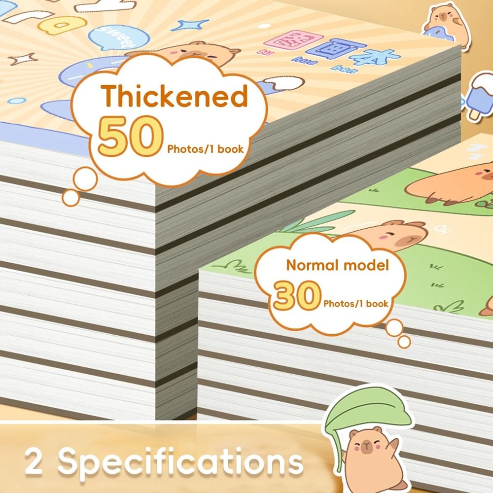 Kawaii Capybara Picture Book A4 Thickened Blank Sketch Art Drawing Supplies For Students 5