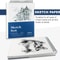 Professional Hardcover Sketchbook 9 X 12 Top Spiral Bound 100 Sheets Heavyweight Drawing Pad 1
