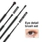 4pcs Professional Eye Makeup Brush Set Fine Detail Eyeliner Smudge Concealer Pony Hair Tool Kit 0