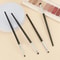 4pcs Professional Eye Makeup Brush Set Fine Detail Eyeliner Smudge Concealer Pony Hair Tool Kit 4