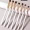 7Pcs Professional Eye Shadow Makeup Brush Set Natural Pony Hair Blending Smudge Shader Kit 6