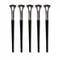 Professional FanShaped Eyelash Brush No Shedding Mascara Highlighter Smudge Tool 2