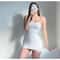 Sexy Sling Sleeveless TypeA Tight Summer Dress Slimming ArmCovering Short Skirt 6