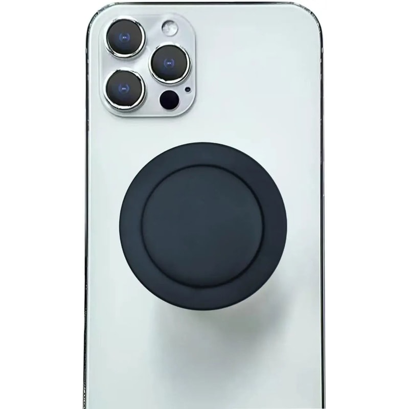 Popped Magnetic Folding Mobile Phone Grip Holder For MagSafe IPhone Samsung Devices 0
