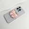Cute Bow Magnetic Folding Mobile Phone Grip Holder For MagSafe IPhone Samsung 4