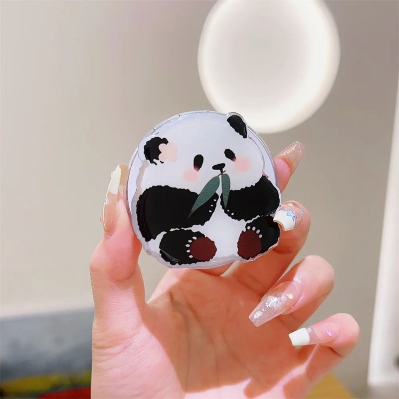 Korean Cute Cartoon Magnetic Griptok For MagSafe IPhone 15 Foldable Phone Grip Stand 14