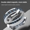 DoubleSided Magnetic Phone Ring Holder For MagSafe MultiAngle Foldable Grip Stand 1