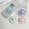 Magnetic Cute Floral Retractable Grip For MagSafe IPhone CandyColored Resin Flower Stand 1