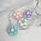 Magnetic Cute Floral Retractable Grip For MagSafe IPhone CandyColored Resin Flower Stand 3