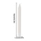 10PCS Natural Wax Unscented Taper Candles Professional Survival Celebration Support System 5