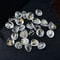 25PCS Natural Clear Quartz Crystal Rune Stones Set Irregular Divination Reiki Healing Decor 1