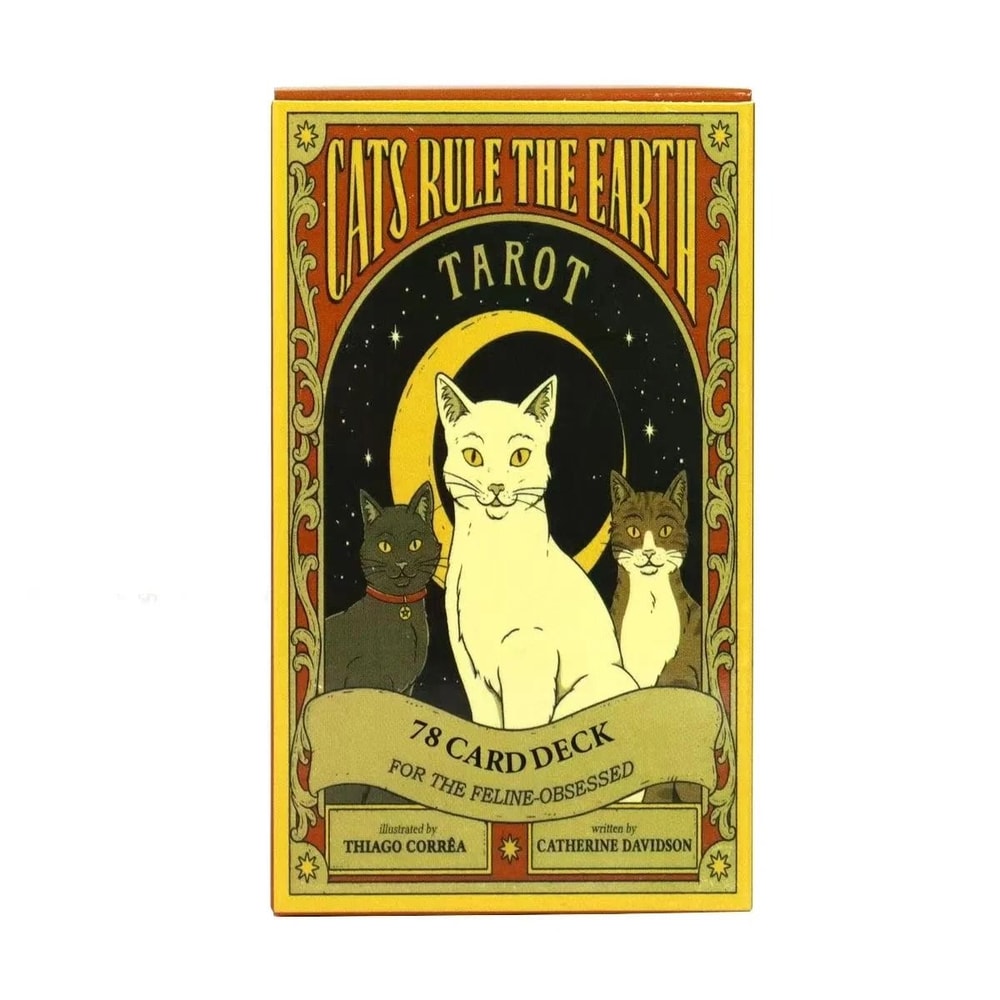 Cats Rule Earth Tarot Deck 78Card Professional Divination English Edition Oracle 2
