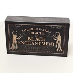 mildred paynes oracle of black enchantment | 52-card woodblock style divination deck