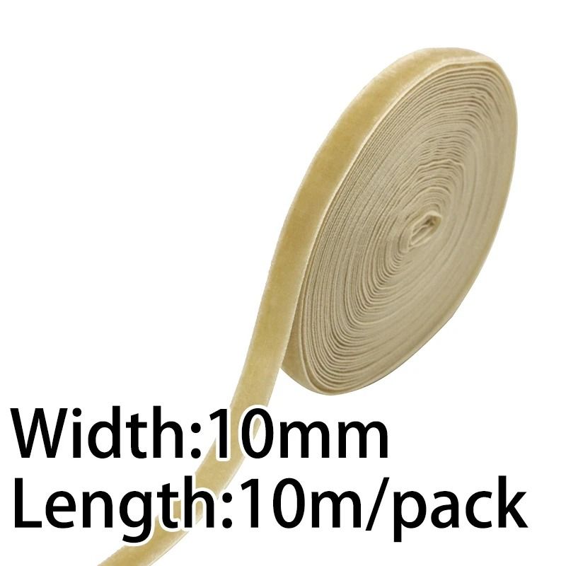 10Meter Velvet Ribbon Roll Professional 039 In Christmas Lace Gift Wrapping Decoration 19