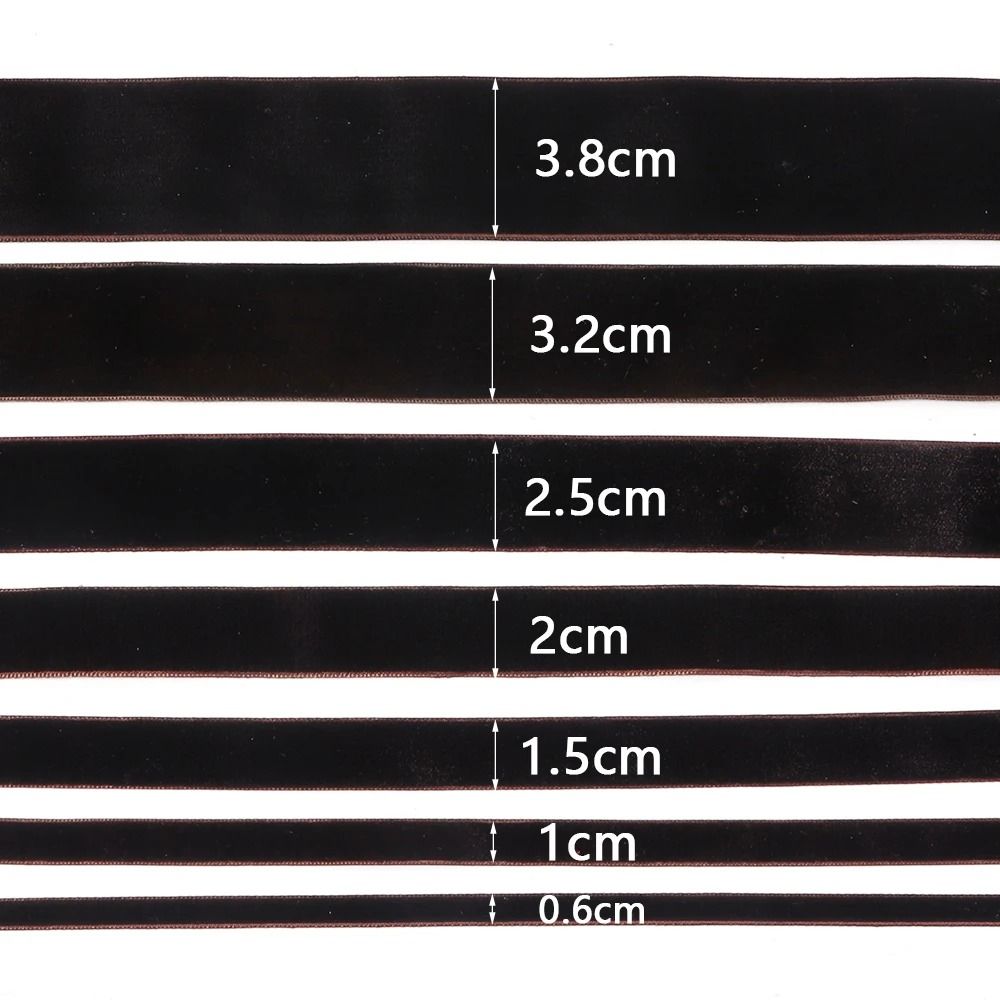 Professional MultiWidth Velvet Ribbon Premium 510 Yard Gift Packaging Christmas Decor System 1