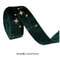DoubleSided StarStamping Velvet Ribbon Premium Wedding Bouquet Christmas Party Decor 25