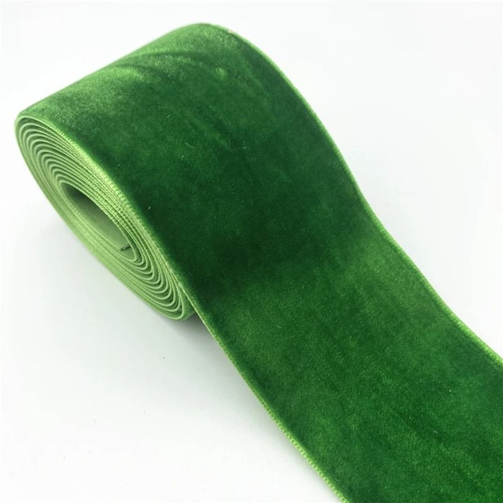 2Yard Lot Premium 197 In Velvet Ribbon Professional Wedding Gift Wrapping DIY Sewing System 10