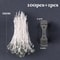 Smokeless PreWaxed Candle Wicks Professional Cotton Core DIY Handmade Candle Tooling System 12