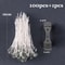 Smokeless PreWaxed Candle Wicks Professional Cotton Core DIY Handmade Candle Tooling System 13