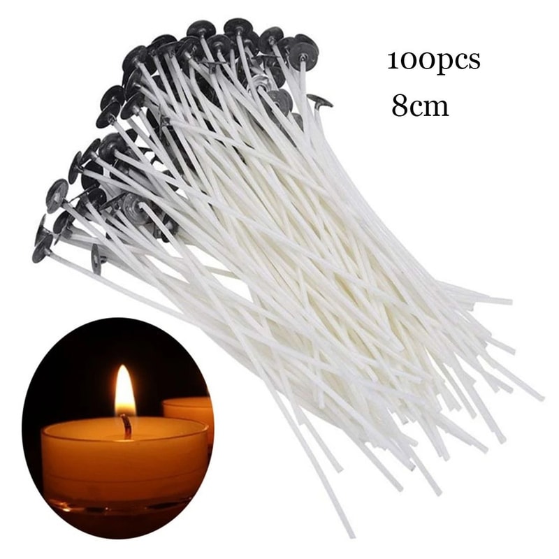 Smokeless PreWaxed Candle Wicks Professional Cotton Core DIY Handmade Candle Tooling System 1