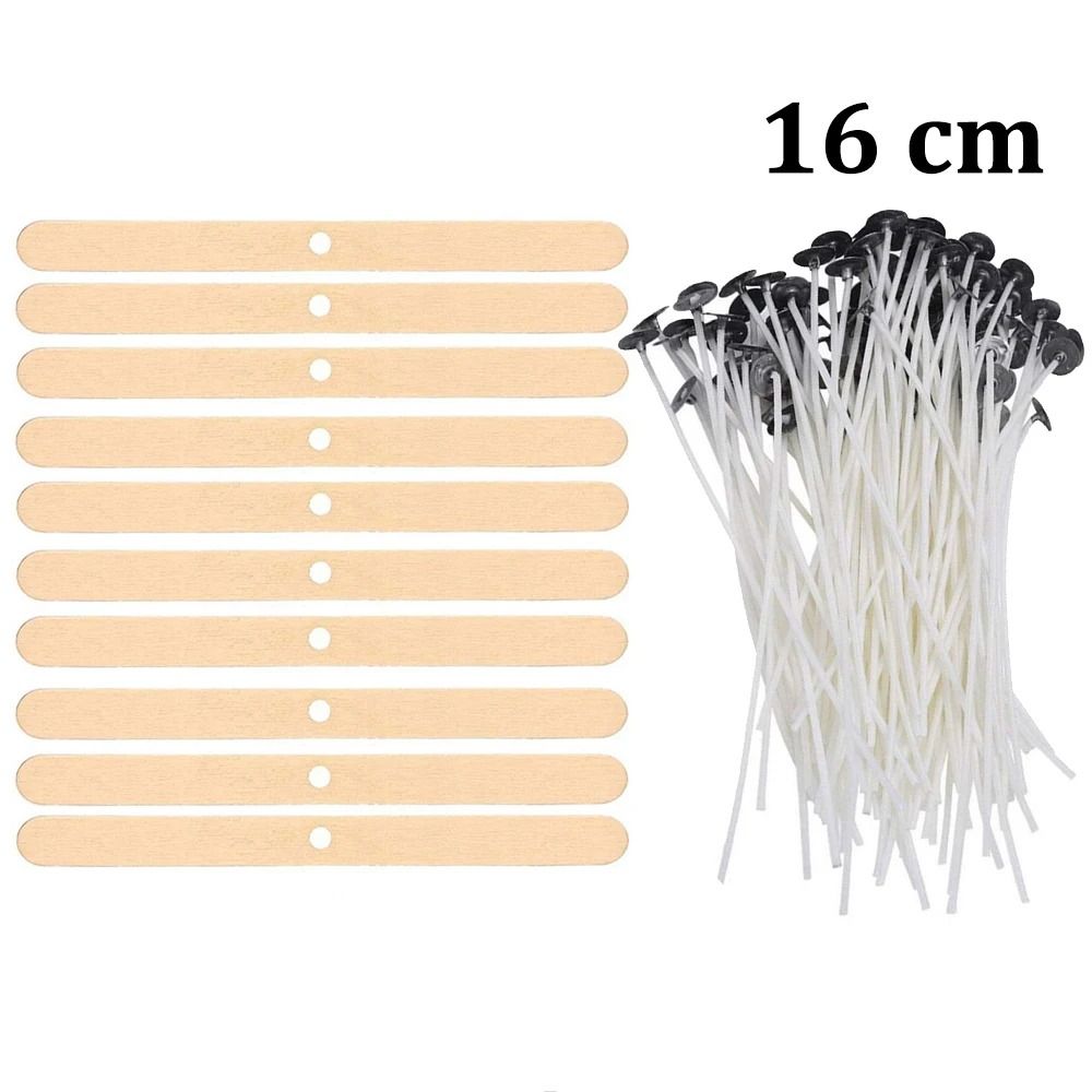 Smokeless PreWaxed Candle Wicks Professional Cotton Core DIY Handmade Candle Tooling System 23