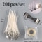 Smokeless PreWaxed Candle Wicks Professional Cotton Core DIY Handmade Candle Tooling System 19