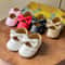 Baby Casual Mary Janes Newborn Bowknot NonSlip SoftSole PU First Walkers 1