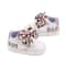 Citgeett Autumn Infant Sneakers Baby Girl Leopard Print Bow Letter First Walking System 5