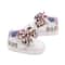 Citgeett Autumn Infant Sneakers Baby Girl Leopard Print Bow Letter First Walking System 7