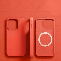 magsafe liquid silicone case for iphone | shockproof & wireless charging protection